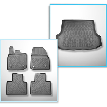 Set Kofferraumschale und angepasste Autoteppiche TPE für: Lexus RX V (AL30) SUV (10.2022-....)