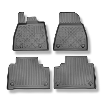 TPE Fußmatten Auto für BYD Seal Limousine (10.2023-....) - schwarz Automatten Autoteppiche