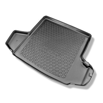 Kofferraumwanne für Skoda Octavia III 5E Kombi (05.2013-05.2020) - Kofferraummatte rutschfest Schutzmatte - Ladeboden oben (gerade Ladefläche); mit rechter und linker (abschneidbar) Ausbuchtung