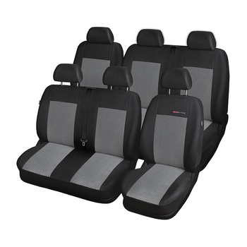 Maßgeschneiderte Sitzbezüge Auto für Citroen Jumper III Van (2014-....) 7 Sitzer - Autositzbezüge Schonbezüge für Autositze - E2
