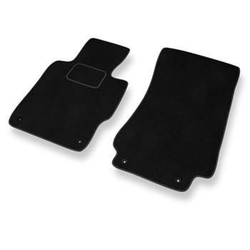 Fußmatten Auto für BMW Z3 I E36 (1995-2003) - Premium Velours schwarze Automatten Autoteppiche