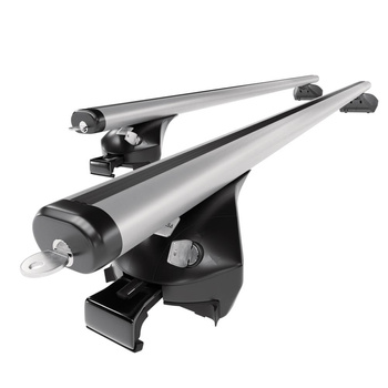 Aluminium-Dachträger für Seat Alhambra mk II (2010-2020) - silbern Dachträger Dachgepäckträger - Reling