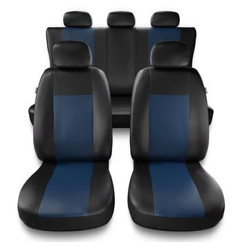 Universal Sitzbezüge Auto für Peugeot 407 (2004-2011) - Autositzbezüge Schonbezüge für Autositze - CM-BL