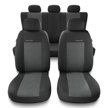 Universal Sitzbezüge Auto für Peugeot 307 I, II (2001-2012) - Autositzbezüge Schonbezüge für Autositze - UNE-2