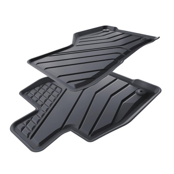 TPE Fußmatten Auto für Hyundau Tucson IV HEV Hybrid SUV (2020-....) - schwarz Automatten Autoteppiche