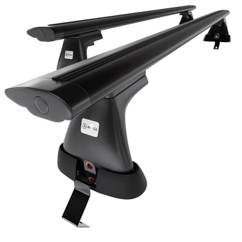 Aluminium-Dachträger für Ford C-Max mk II (2010-2015) - schwarz Dachträger Dachgepäckträger - ohne Montagelemente