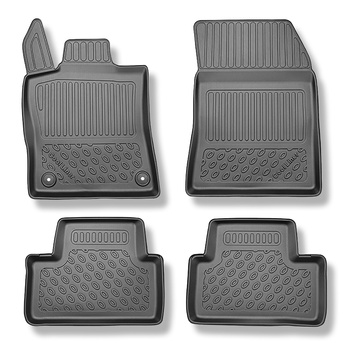 TPE Fußmatten Auto für Opel Astra L Hatchback (11.2021-....) - schwarz Automatten Autoteppiche - auch für Plug-in Hybrid; nicht für die elektrische Version