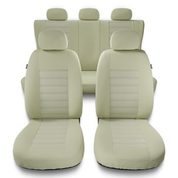 Universal Sitzbezüge Auto für BMW 5er E34, E39, E60, E61, F10, G30, G31 (1988-2019) - Autositzbezüge Schonbezüge für Autositze - MD-8