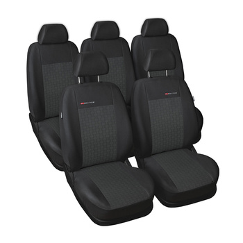 Maßgeschneiderte Sitzbezüge Auto für Seat Alhambra Van (1996-2010) - Autositzbezüge Schonbezüge für Autositze - 5 Sitze - E1