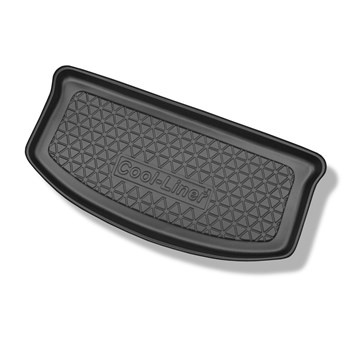 Kofferraumwanne für Opel Agila B Hatchback (01.2008-11.2014) - Kofferraummatte rutschfest Schutzmatte - fuer Modelle mit doppelten Boden = erhoehte Ladeflaeche