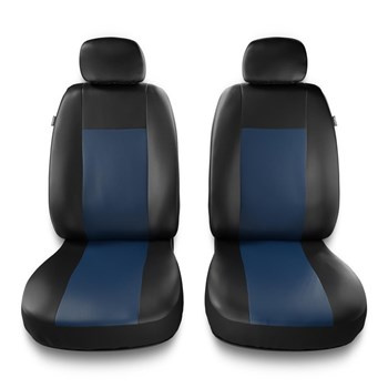 Universal Sitzbezüge Auto für Peugeot 206 (1998-2012) – Vordersitze Autositzbezüge Schonbezüge – 2CM-BL
