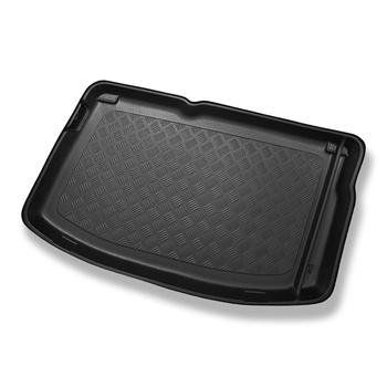 Kofferraumwanne für Citroen C3 II Hatchback (2009-12.2016) - Kofferraummatte rutschfest Schutzmatte - für alle Modelle (Notrad / mit Zugangsrad od. Pannenset / mit und ohne Soundsystem)