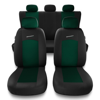 Universal Sitzbezüge Auto für Peugeot 508 I, II (2011-....) - Autositzbezüge Schonbezüge für Autositze - S-GR