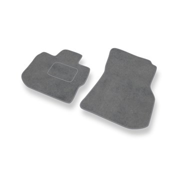Fußmatten Auto für BMW X3 SAV (2018-2024) - Premium Velours graue Automatten Autoteppiche