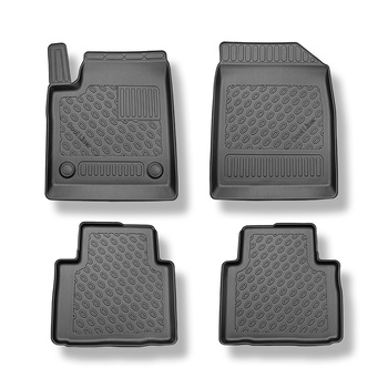 TPE Fußmatten Auto für Seres 3 SUV (04.2021-....) - schwarz Automatten Autoteppiche