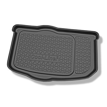 Kofferraumwanne für Kia Soul I SUV (01.2009-02.2014) - Kofferraummatte rutschfest Schutzmatte - vertiefte Ladeflaeche