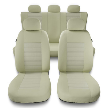 Universal Sitzbezüge Auto für Peugeot 307 I, II (2001-2012) - Autositzbezüge Schonbezüge für Autositze - MD-8