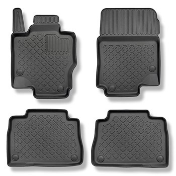 TPE Fußmatten Auto für Mercedes-Benz GLE C167 Coupé (11.2019-....) - schwarz Automatten Autoteppiche