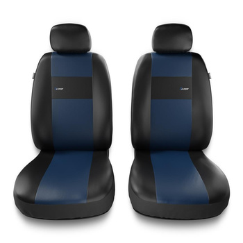 Universal Sitzbezüge Auto für Peugeot 508 I, II (2011-....) – Vordersitze Autositzbezüge Schonbezüge – 2XL-BL