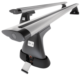 Aluminium-Dachträger für Peugeot Partner First mk I (2008-2018) - silbern Dachträger Dachgepäckträger - Montagepunkte