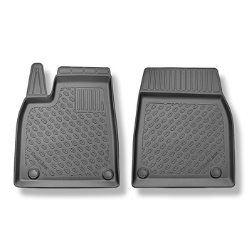 TPE Fußmatten Auto für Tesla Model X SUV (01.2021-....) - schwarz Automatten Aut