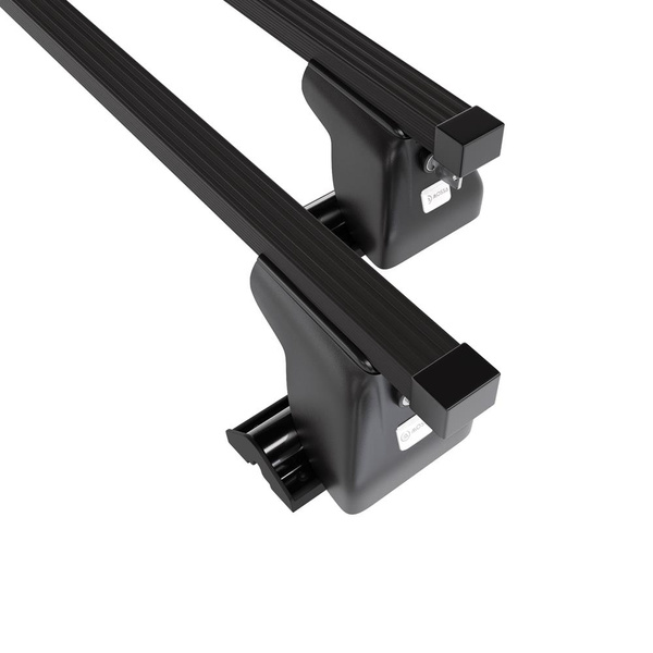 Stahl-Dachträger für Peugeot 807 (2002-2010) - schwarz Dachträger Dachgepäckträger - T-profil