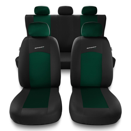 Universal Sitzbezüge Auto für Peugeot 508 I, II (2011-....) - Autositzbezüge Schonbezüge für Autositze - S-GR