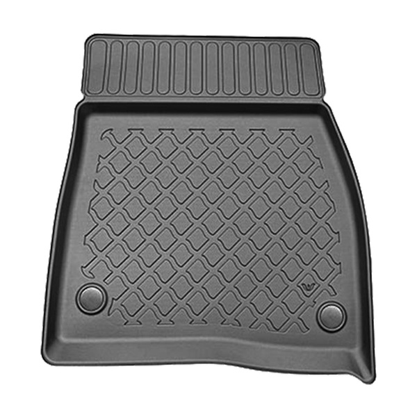 Set Kofferraumschale und angepasste Autoteppiche TPE für: Mercedes-Benz EQS X296 SUV (12.2022-....) - 7 Sitze;dritte Reihe zusammengeklappt