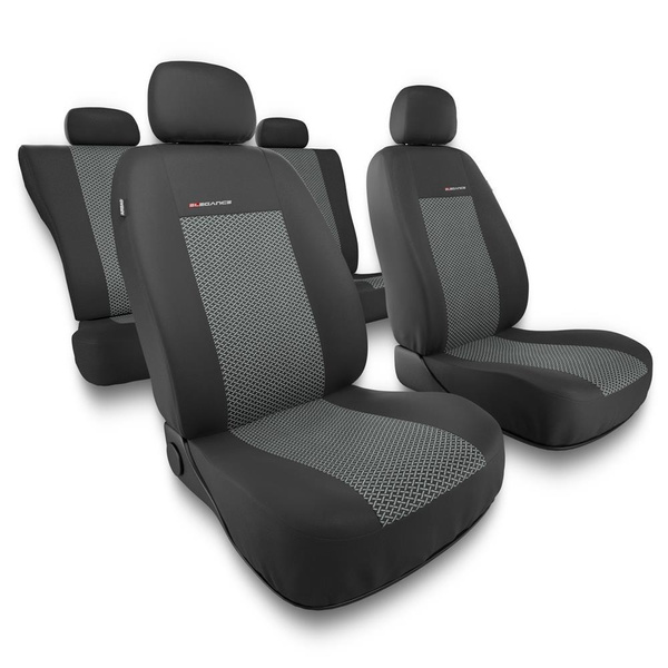 Universal Sitzbezüge Auto für Citroen C6 (2005-2012) - Autositzbezüge Schonbezüge für Autositze - UNE-2