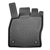Set Kofferraumschale und angepasste Autoteppiche TPE für: Seat Leon III 5F Hatchback (11.2012-02.2020) - vertiefte Ladeflaeche; ohne doppelten Ladeboden