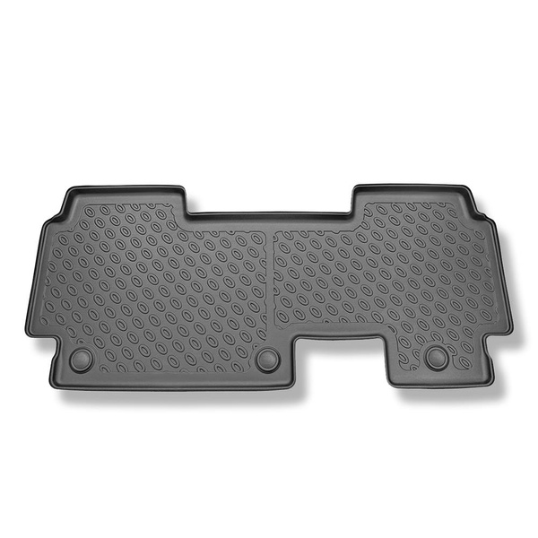 Set Kofferraumschale und angepasste Autoteppiche TPE für: Volkswagen ID. Buzz Van (05.2022-....) - 2. Reihe;5 Sitze;kurzer Achsabstand;auch mit Multi-Flex-Platte