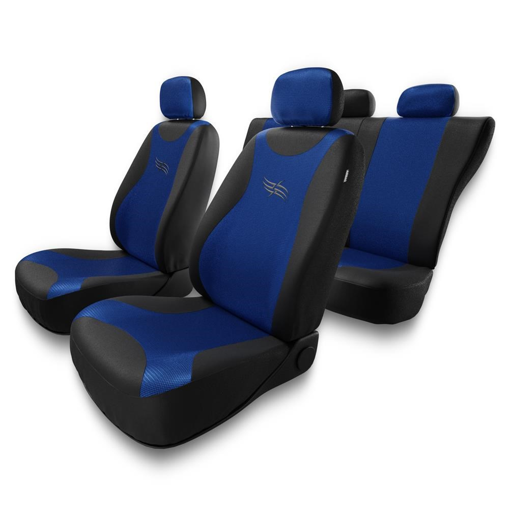 Universal Sitzbezüge Auto für Nissan Qashqai I, II (2007-2019) -  Autositzbezüge Schonbezüge für Autositze - TR-BL blau