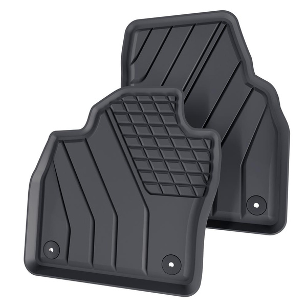 TPE Fußmatten Auto für Seat Arona Crossover (2017-....) - schwarz Automatten Autoteppiche