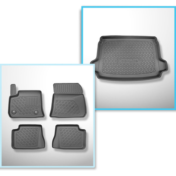 Set Kofferraumschale und angepasste Autoteppiche TPE für: Fiat 600e Hatchback (0