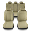 Universal Sitzbezüge Auto für Peugeot 407 (2004-2011) - Autositzbezüge Schonbezüge für Autositze - PG-3