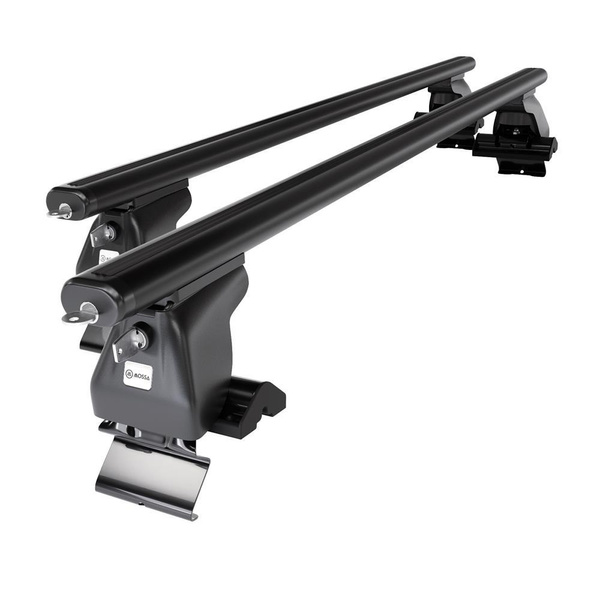 Aluminium-Dachträger für Hyundai H-1 (2008-2021) - schwarz Dachträger Dachgepäckträger - ohne Montagelemente