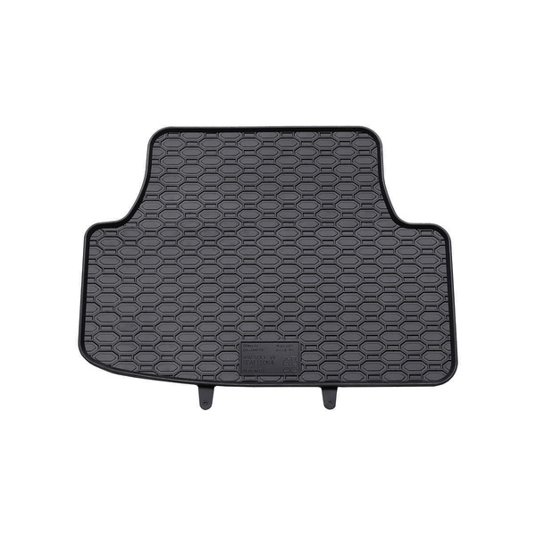 Gummifußmatten Auto für Seat Ateca SUV (2016-....) - Gummimatten Gummi Fußmatten - schwarz - 4 Stk.