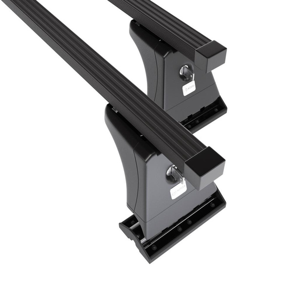 Stahl-Dachträger für Rover 75 (2004-2005) - schwarz Dachträger Dachgepäckträger - Montagepunkte