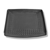 Kofferraumwanne für Volkswagen Caddy Life Mixt, Comfortline Mixt, Trendline Mixt Kombi (2004-10.2020) - Kofferraummatte rutschfest Schutzmatte - 5 Sitze; Schallschutz an den Wänden des Gepäckraums; mit Gitter hinter der 2. Sitzreihe