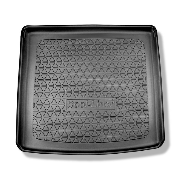 Kofferraumwanne für Volkswagen ID.4 SUV (12.2020-....) - Kofferraummatte rutschfest Schutzmatte - obere Ladefläche; Varioboden im hoechsten Ebene