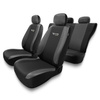 Universal Sitzbezüge Auto für Peugeot 307 I, II (2001-2012) - Autositzbezüge Schonbezüge für Autositze - TG-S