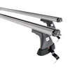 Aluminium-Dachträger für Fiat Grande Punto (2005-2010) - silbern Dachträger Dachgepäckträger - ohne Montagelemente