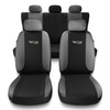 Universal Sitzbezüge Auto für Peugeot 508 I, II (2011-....) - Autositzbezüge Schonbezüge für Autositze - TG-S
