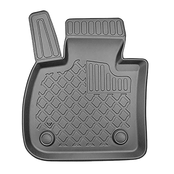 Set Kofferraumschale und angepasste Autoteppiche TPE für: BMW 2er F45 Active Tourer (09.2014-10.2021) - Rückbank verschiebbar (vorne-hinten)