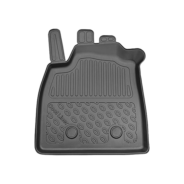 TPE Fußmatten Auto für Dacia Bigster Full Hybrid (hybrid 155) SUV (03.2025-....) - schwarz Automatten Autoteppiche