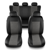 Universal Sitzbezüge Auto für Peugeot 407 (2004-2011) - Autositzbezüge Schonbezüge für Autositze - SU-G