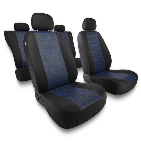 Universal Sitzbezüge Auto für Peugeot 307 I, II (2001-2012) - Autositzbezüge Schonbezüge für Autositze - PF-BL