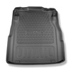 Kofferraumwanne für Mercedes-Benz S Klasse W223, V223 Limousine (07.2021-....) - Kofferraummatte rutschfest Schutzmatte - Rückbank verschiebbar