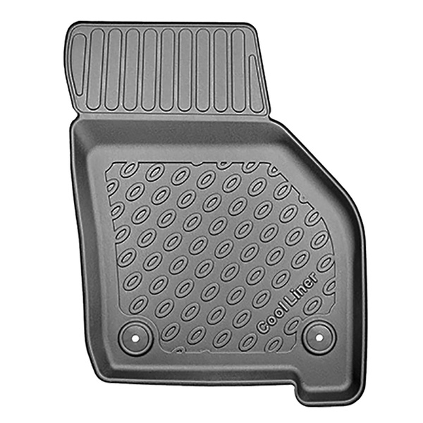 TPE Fußmatten Auto für Volkswagen Golf VIII mHEV Hatchback (11.2020-....) - schwarz Automatten Autoteppiche