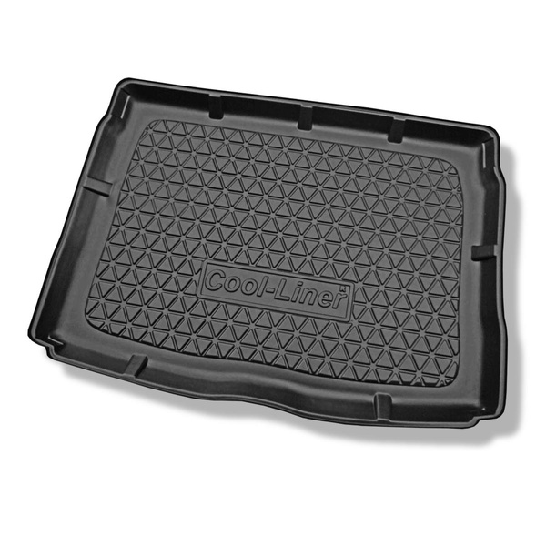 Set Kofferraumschale und angepasste Autoteppiche TPE PREMIUM für: Volkswagen Golf VI Hatchback (09.2008-09.2012) - mit vollem Reserverad und / oder Allrad (4 Motion)